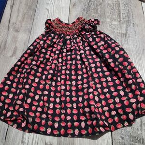 💘 Simply Smock Baby Smock Strawberries Dress